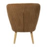 Fauteuil Didi corduroy - bruin - 77x60x69 cm