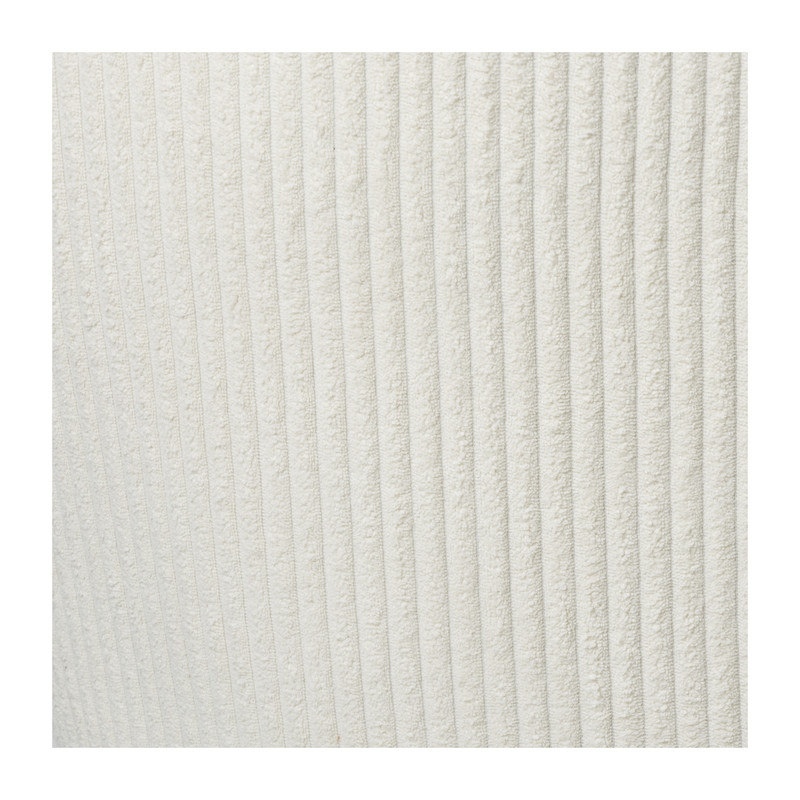 Fauteuil Didi corduroy - wit - 77x60x69 cm