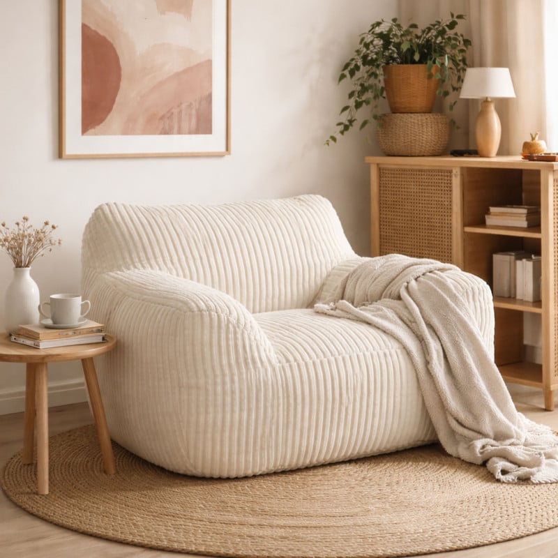 Sofa XL caesar - beige - 98x116x68 cm