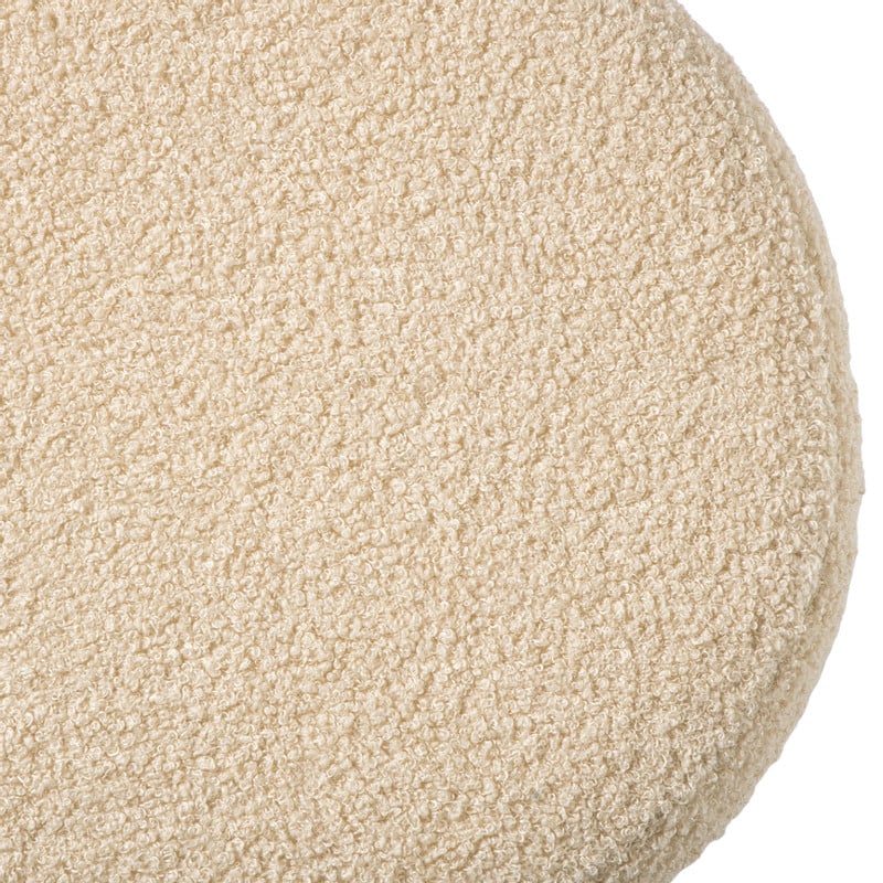 Poef bubbles - beige - ø38x42 cm