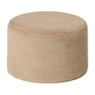 Poef Babette - beige - ø52x32 cm