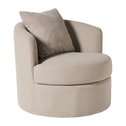 Fauteuil Mees - beige - ø76x63 cm