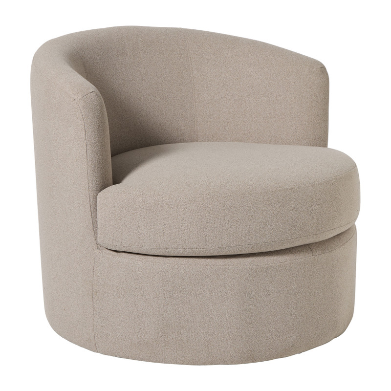 Fauteuil Mees - beige - ø76x63 cm