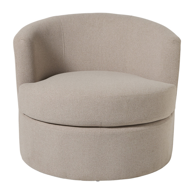 Fauteuil Mees - beige - ø76x63 cm