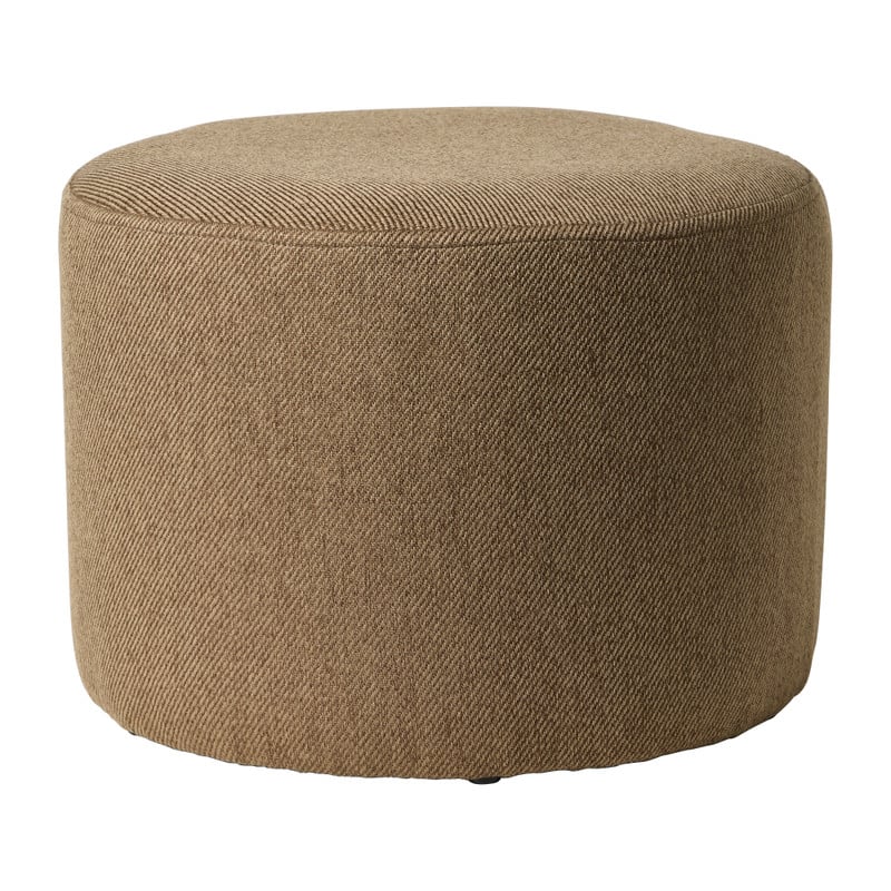 Poefjes inschuifbaar - geel/bruin -  set van 2