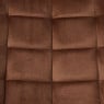 Eetkamerstoel velvet - caramel - 80x60x51 cm