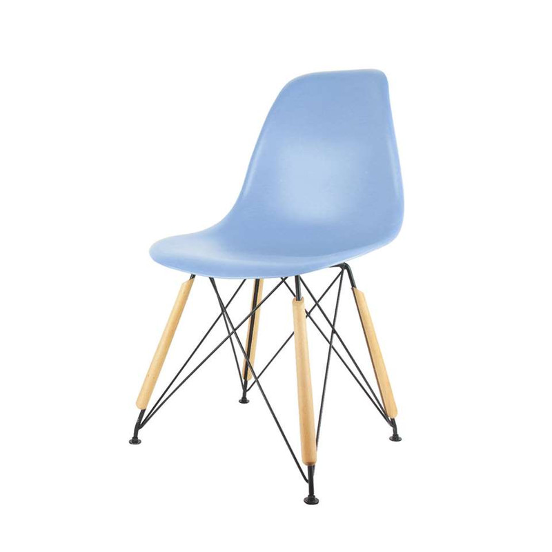 Eetkamerstoel Osby - blauw - 2 stuks