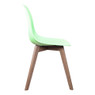 Eetkamerstoel Umea - groen - set van 2 