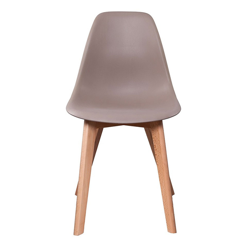 Eetkamerstoel Umea - taupe - set van 2 