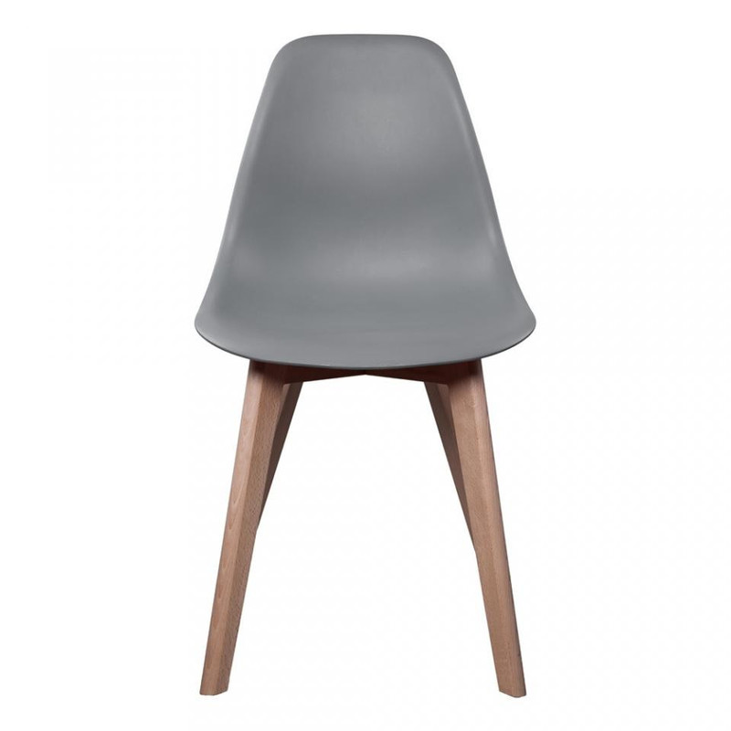 Eetkamerstoel Umea - grijs - set van 2 