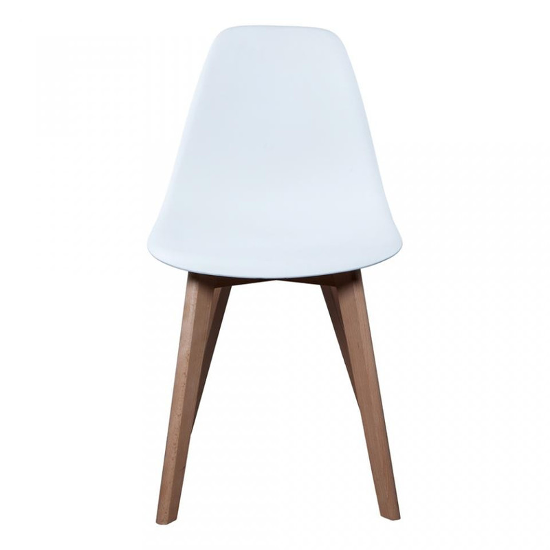 Eetkamerstoel Umea - wit - set van 4