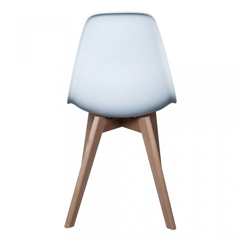 Eetkamerstoel Umea - wit - set van 4