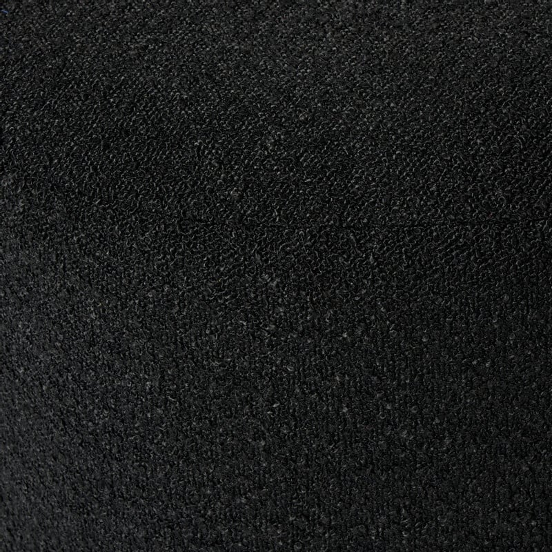 Bank Sara bouclé - zwart - 45x120x44 cm