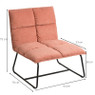 Fauteuil Olivia - oudroze - 70x64x75 cm 
