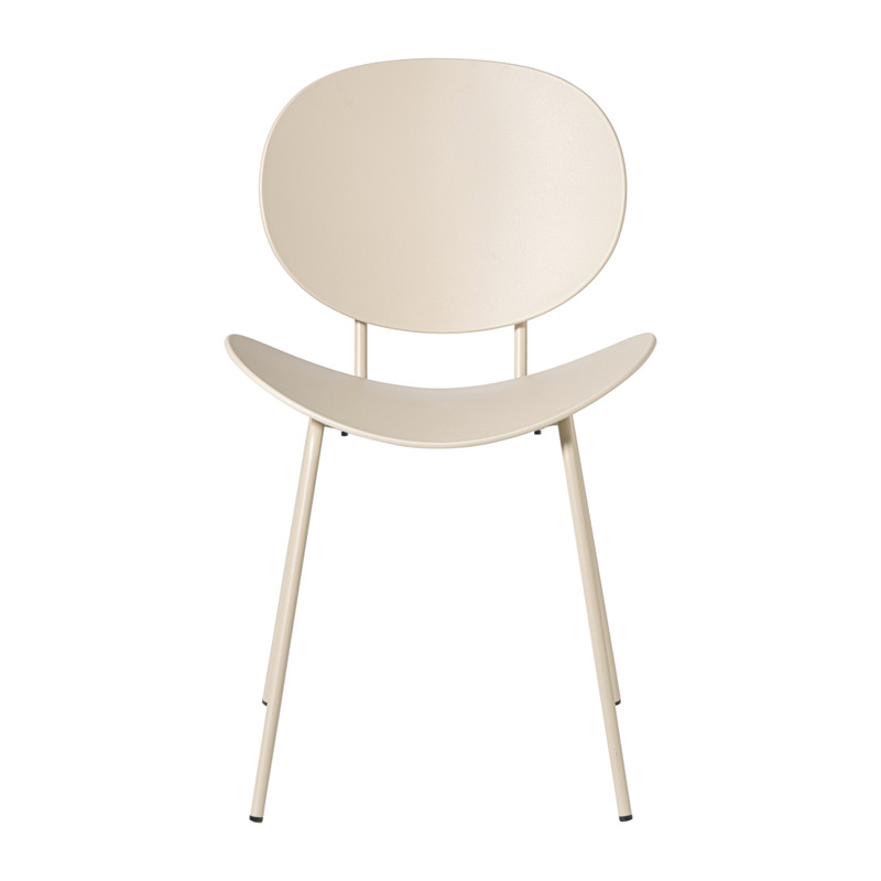 Eetkamerstoel Finn - beige - 81x52x50 cm