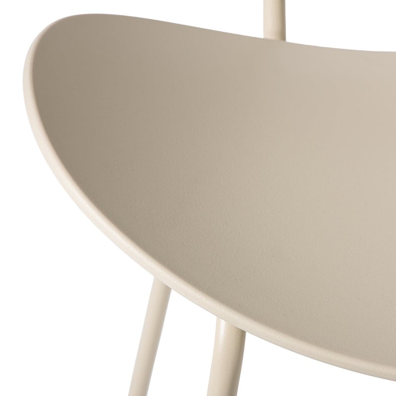 Eetkamerstoel Finn - beige - 81x52x50 cm