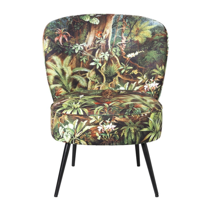 Fauteuil Frida - jungle - 77x69x60 cm 