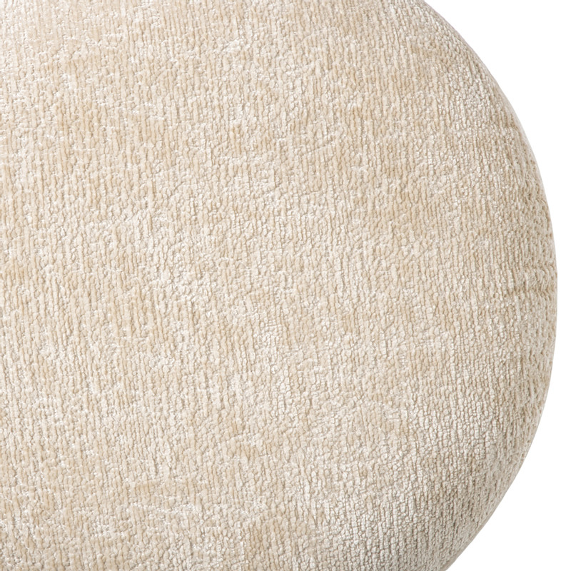 Opbergpoef bubbles - beige - ø41x41 cm