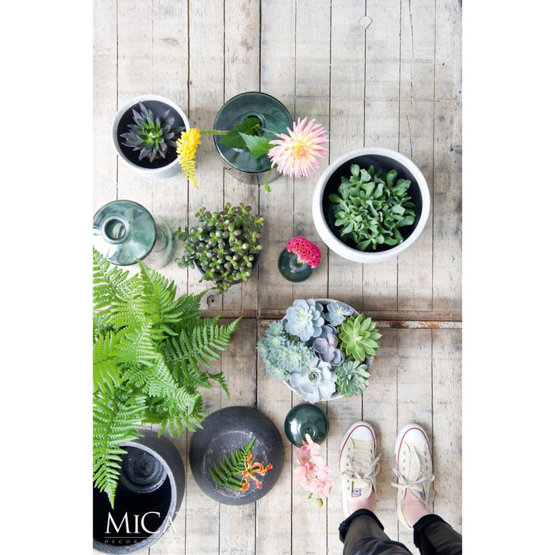 Mica Decorations bijzettafel Bella - 38 cm - wit