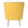 Fauteuil Sita - geel - 69x56x66 cm