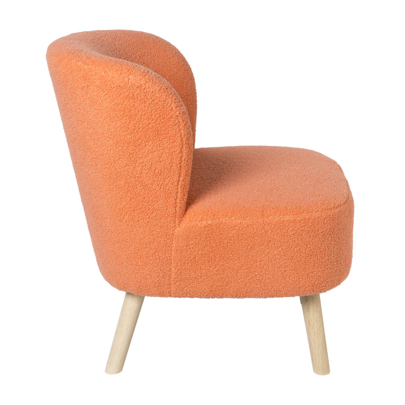 Fauteuil Sita - peach - 69x56x66 cm