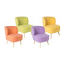 Fauteuil Sita - groen - 69x56x66 cm