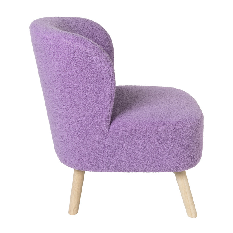 Fauteuil Sita - lila - 69x56x66 cm