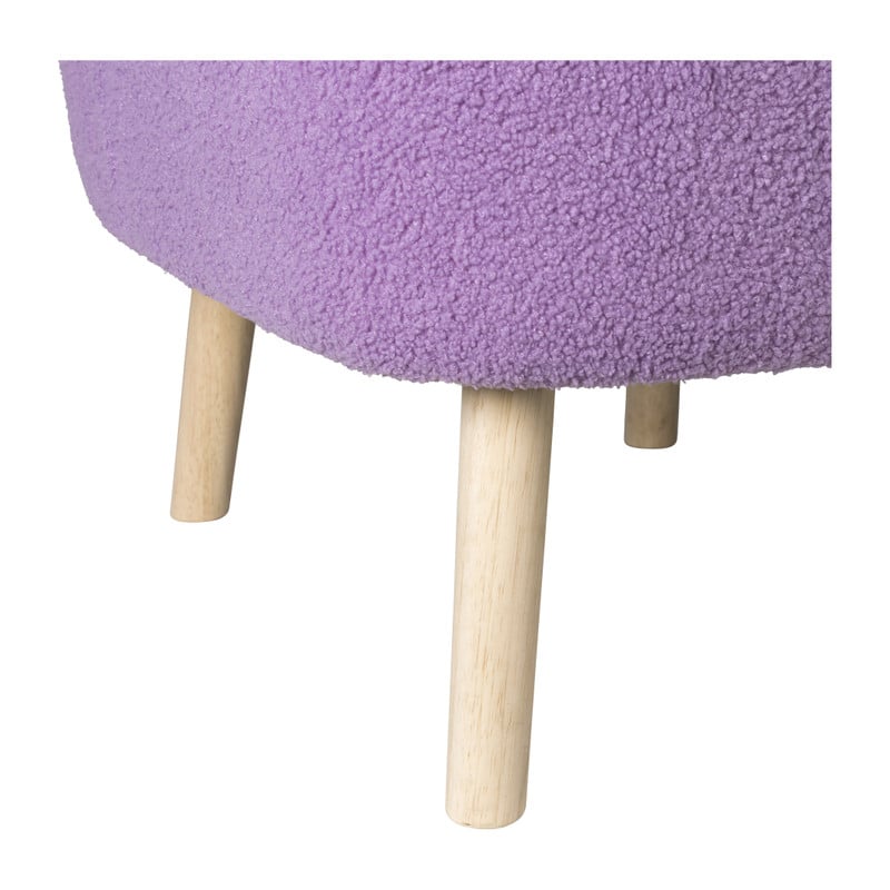 Fauteuil Sita - lila - 69x56x66 cm