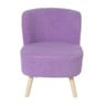 Fauteuil Sita - lila - 69x56x66 cm