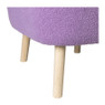 Fauteuil Sita - lila - 69x56x66 cm