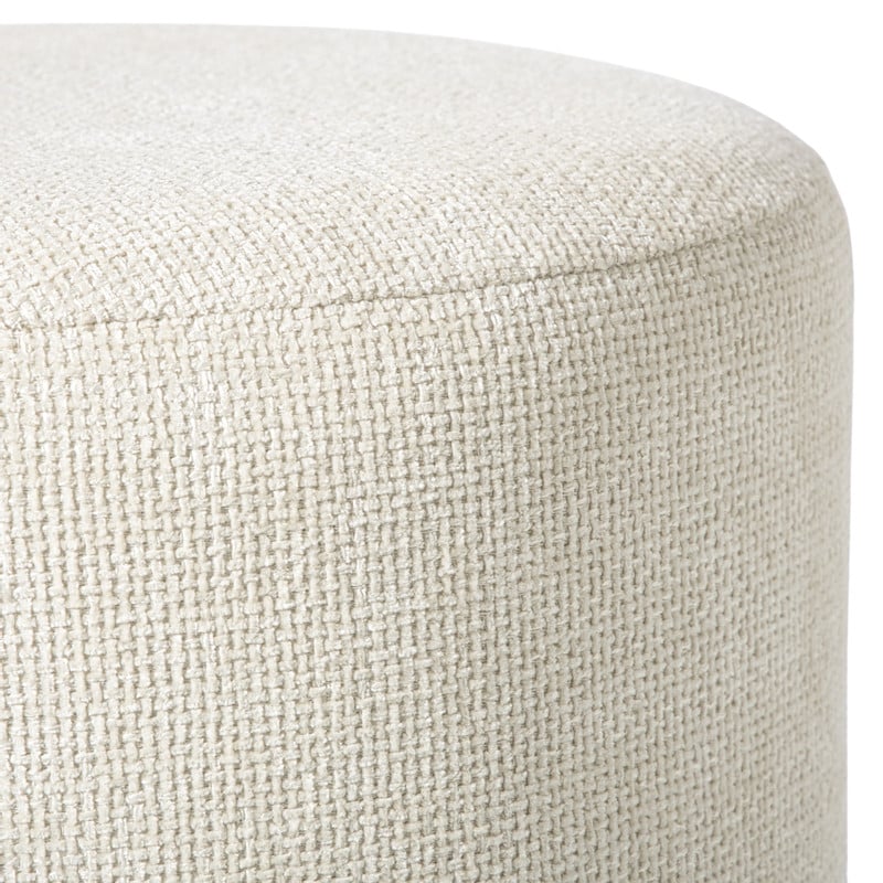 Poef Debby - beige - ø35x40 cm