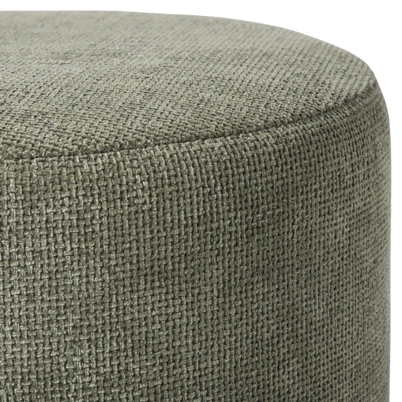 Poef Debby - groen - ø35x40 cm