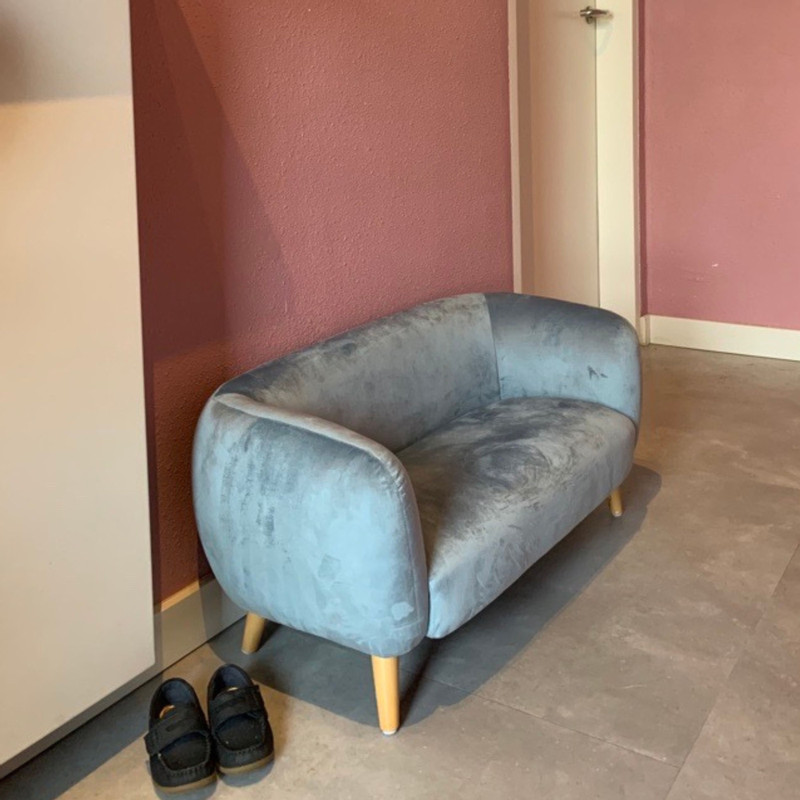 Kids bank Peppi - lichtblauw - 41x88.5x45 cm