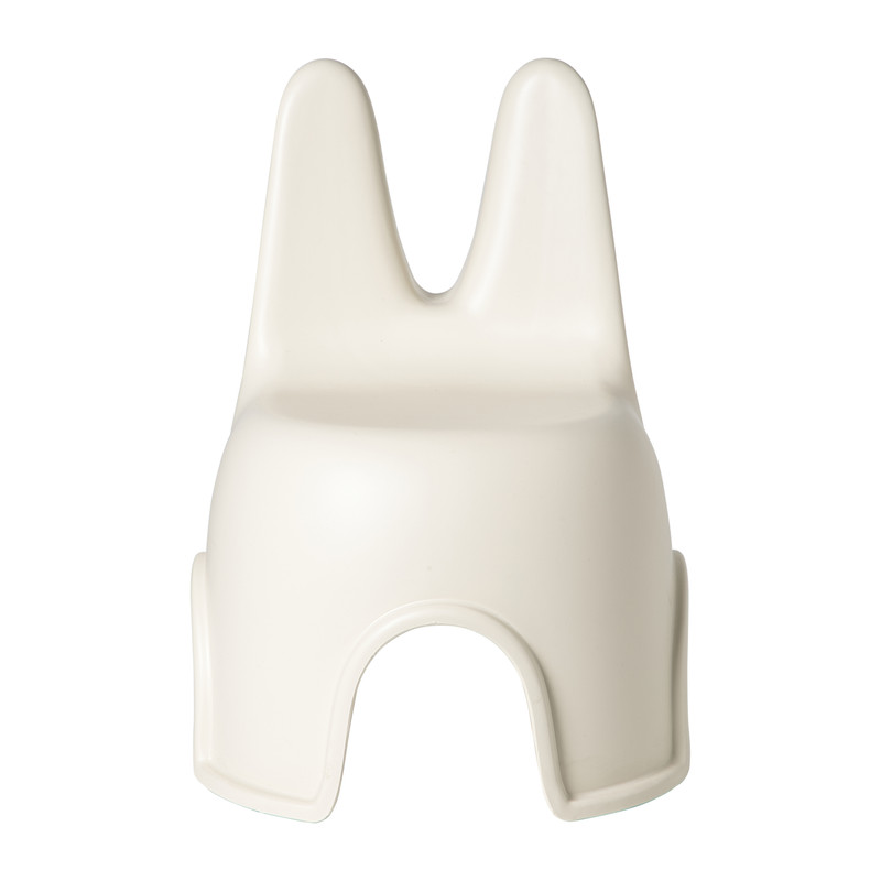 Kinderstoel Babs met konijnenoortjes - beige - 46x40x34 cm