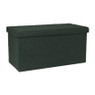 Opbergbox Teddy opvouwbaar - groen - 38x76x38 cm