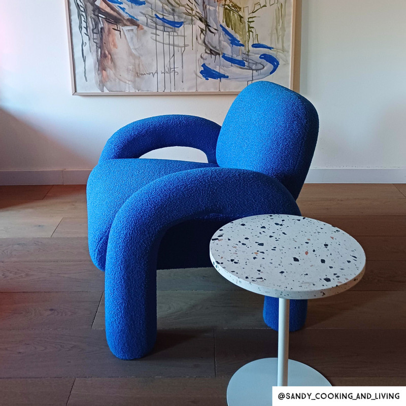 Sofa Marilyn - blauw - 74x88x79 cm