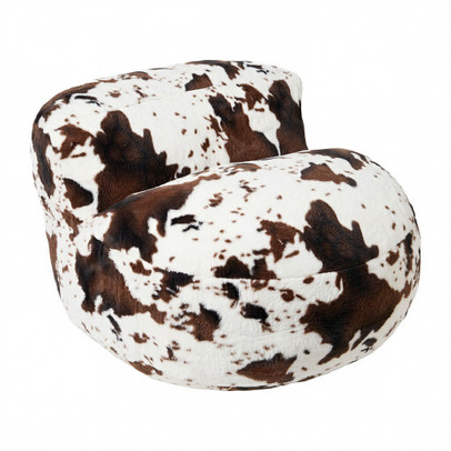Sofa the cow - koeienprint - ø95x65 cm