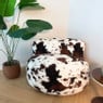 Sofa the bear - koeienprint - ø95x65 cm