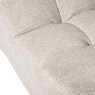 Fauteuil chenille - beige - 87x72x66 cm