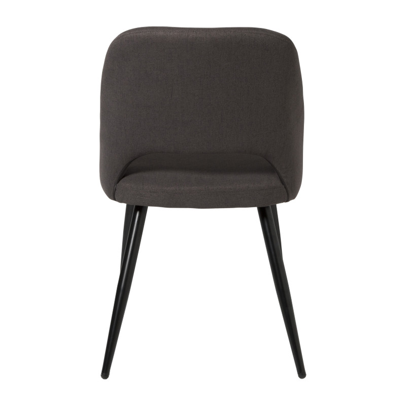 Eetkamerstoel Leonardo - grijs - 82.5x61.5x48.5 cm