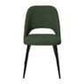 Eetkamerstoel Leonardo - groen - 82.5x61.5x48.5 cm