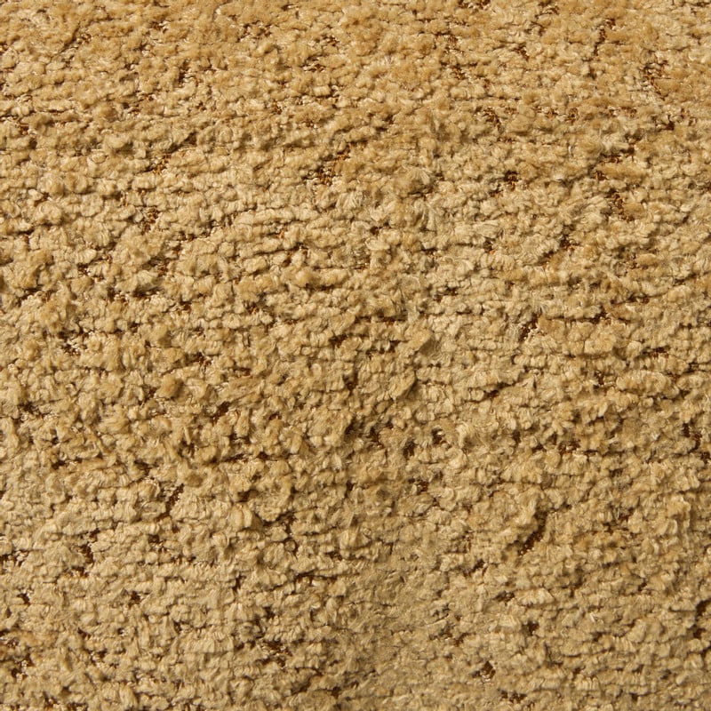 Draaifauteuil bouclé - oker - 74x68x66 cm