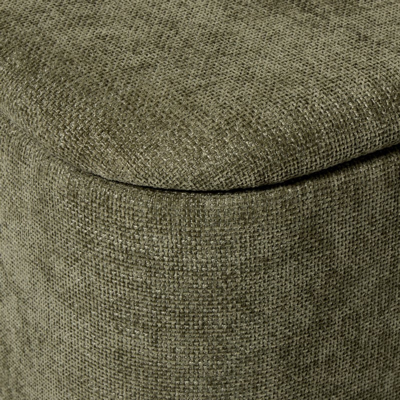 Opbergbank Debby - groen - 39x72x35 cm