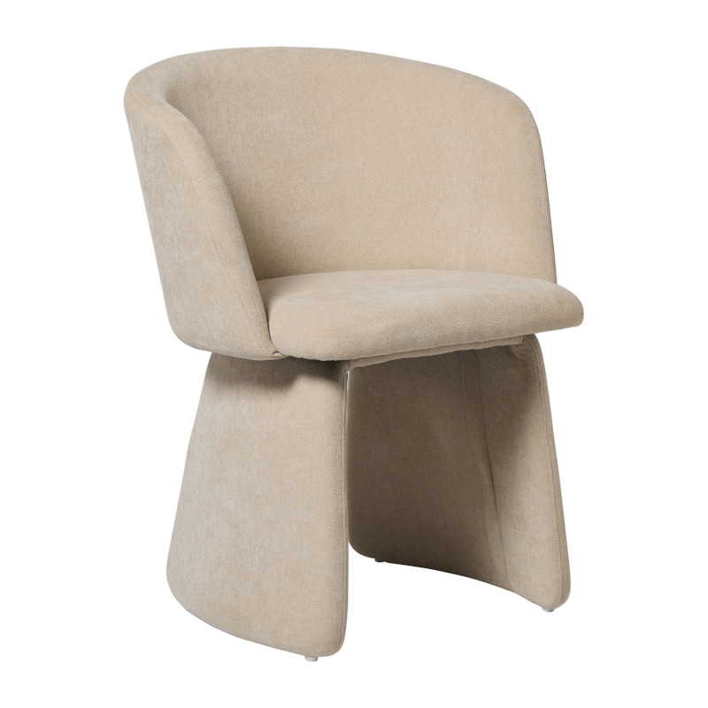 Eetkamerstoel Noor - beige - 80x61x58.5 cm