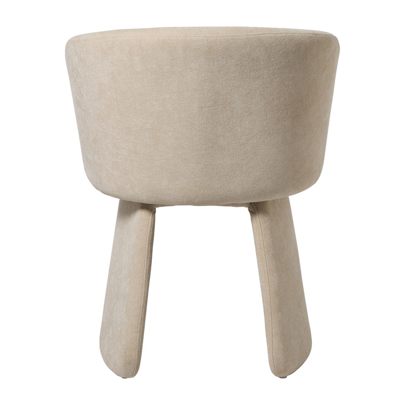 Eetkamerstoel Noor - beige - 80x61x58.5 cm