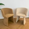 Eetkamerstoel Noor - beige - 80x61x58.5 cm