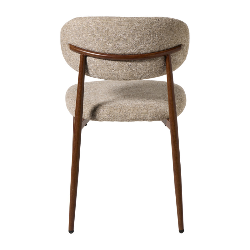 Eetkamerstoel Nova - taupe - 78x57.5x49.5 cm