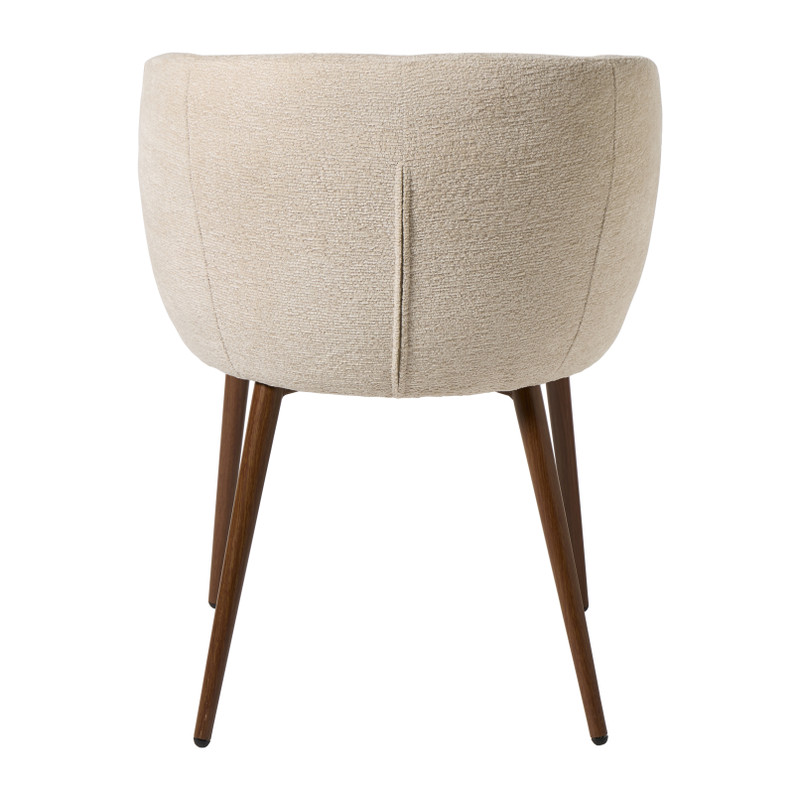Kuipstoel Nova - beige - 78.5x58.5x56 cm