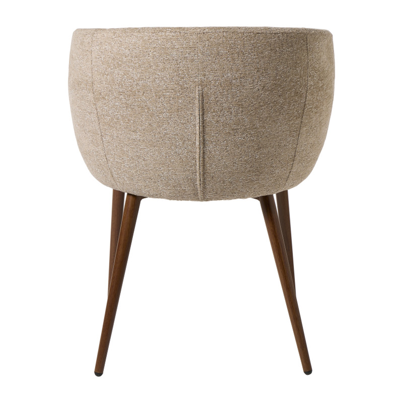 Kuipstoel Nova - taupe - 78.5x58.5x56 cm