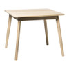 Eettafel Olivia vierkant - naturel - 80x80x77 cm